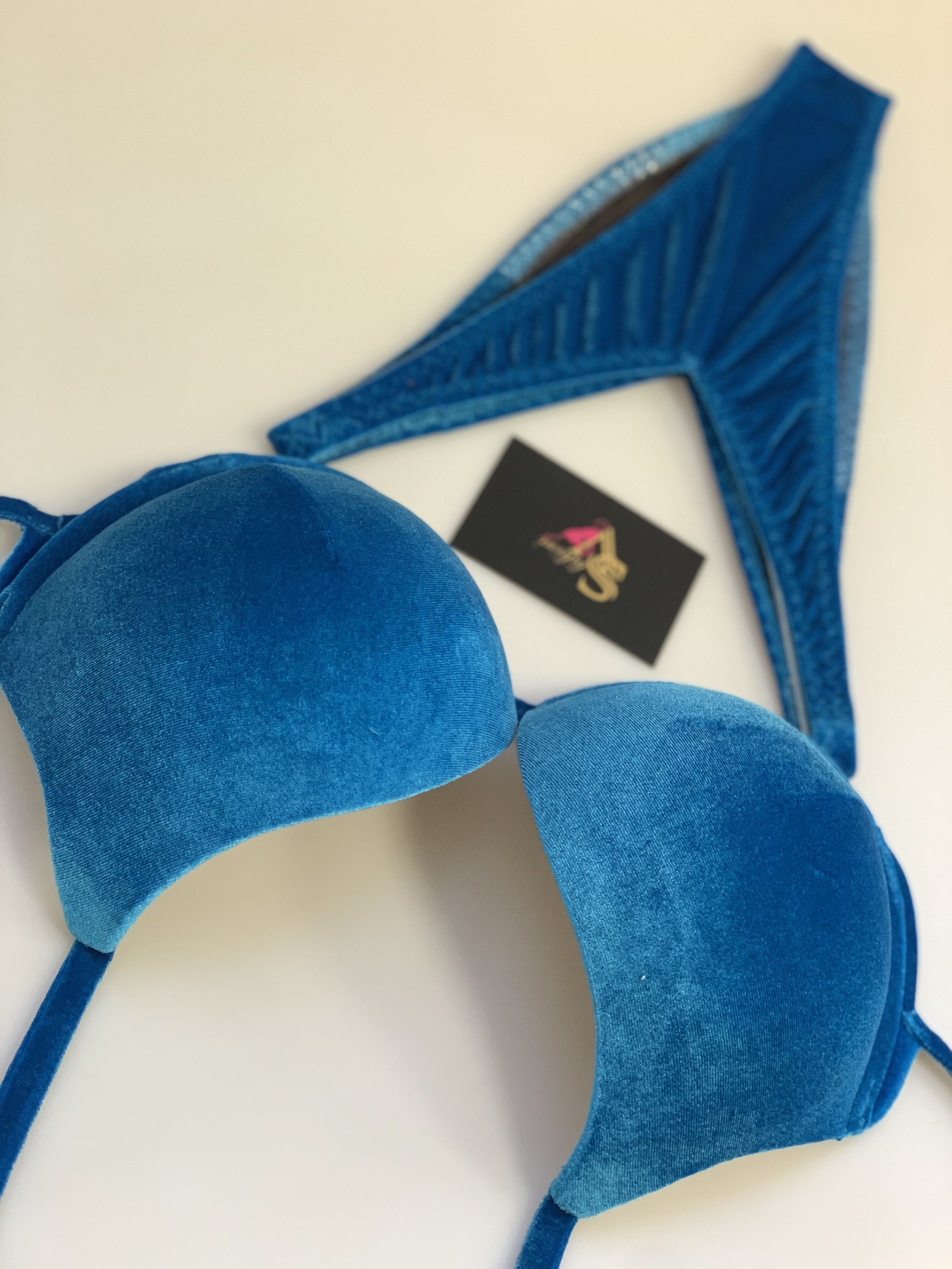 img_3336_2000x2000_436 База из темно-голубого бархата — изображение 1