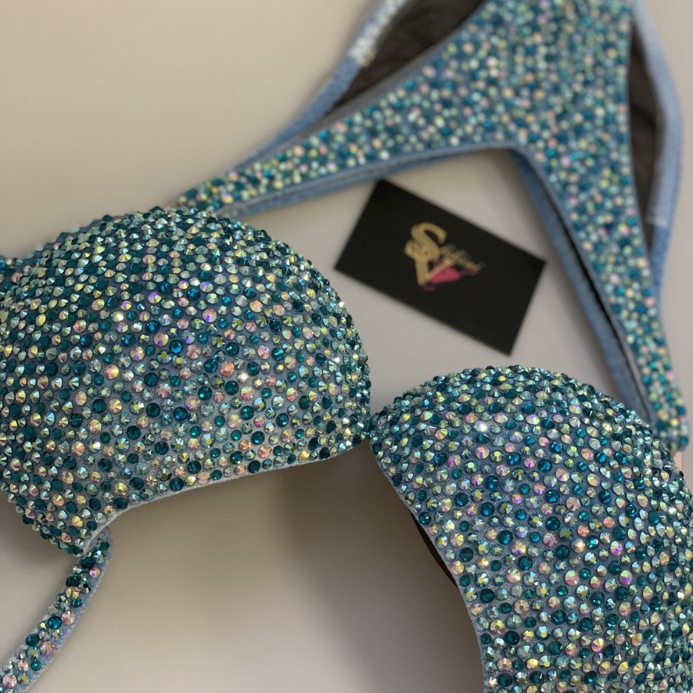 Небесно-голубой микс